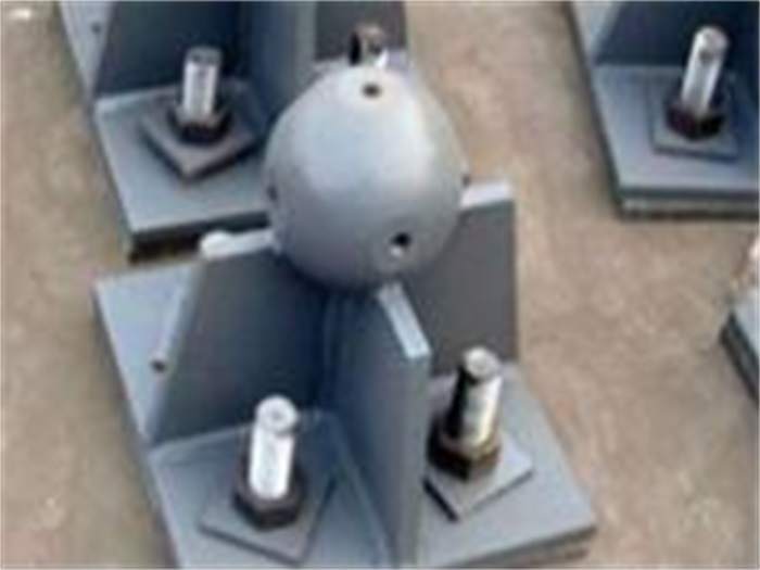 南充螺栓球网架支座